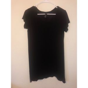 F21 Black Tee Shirt Dress
